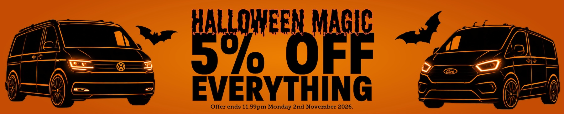 Halloween Magic Save 5% On Everything